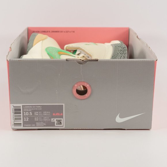 Nike LeBron 20 XX FAMU From Tally to the World Coconut Milk FN8263-100 size 10.5 main image 7